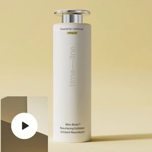 Time line moto-biotic resurfacing exfoliator
